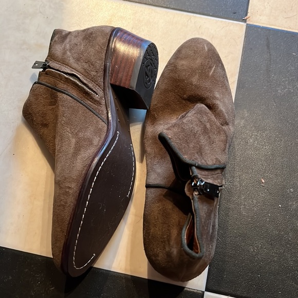 Sam Edelman suede ankle boot size 6 - Picture 2 of 3